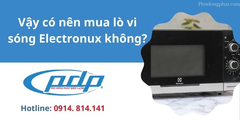 Vậy có nên mua lò vi sóng Electronux không?