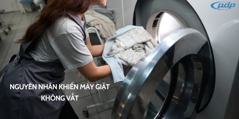 nguyên nhân khiến máy giặt không vắt