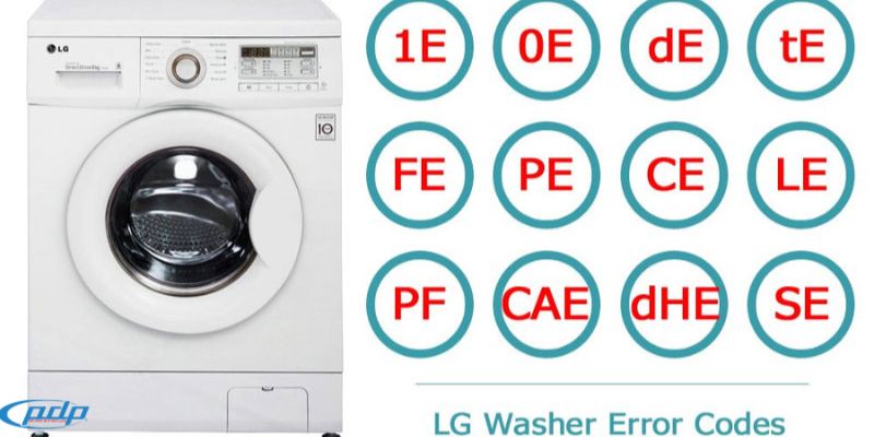 Bảng mã lỗi máy giặt LG và cách khắc phục 2 Bảng mã lỗi máy gịặt LG và cách khắc phục