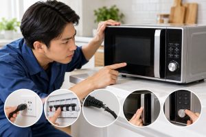 Lò vi sóng không lên nguồn: 5 bước kiểm tra an toàn