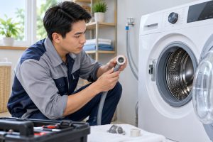 Máy giặt không cấp nước: 7 bước kiểm tra an toàn