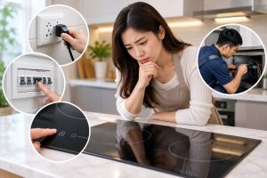 Bếp từ không lên nguồn: Checklist kiểm tra an toàn