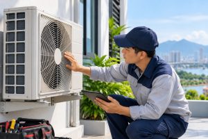 Dàn nóng máy lạnh không chạy: Kiểm tra an toàn
