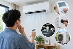 Máy lạnh tự bật tắt liên tục: kiểm tra thế nào?