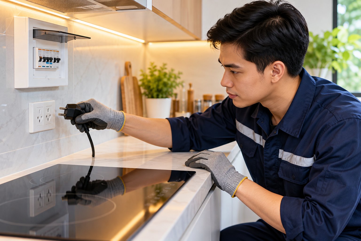 Ảnh minh hoạ: Bếp từ không lên nguồn: Checklist kiểm tra an toàn