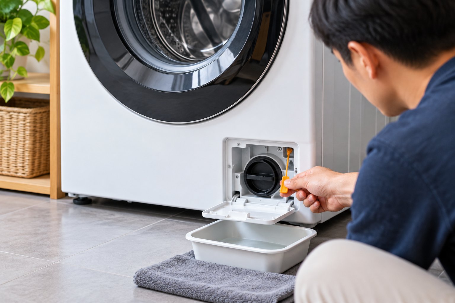 Ảnh minh hoạ: Máy giặt cửa trước không mở được: Cách xử lý
