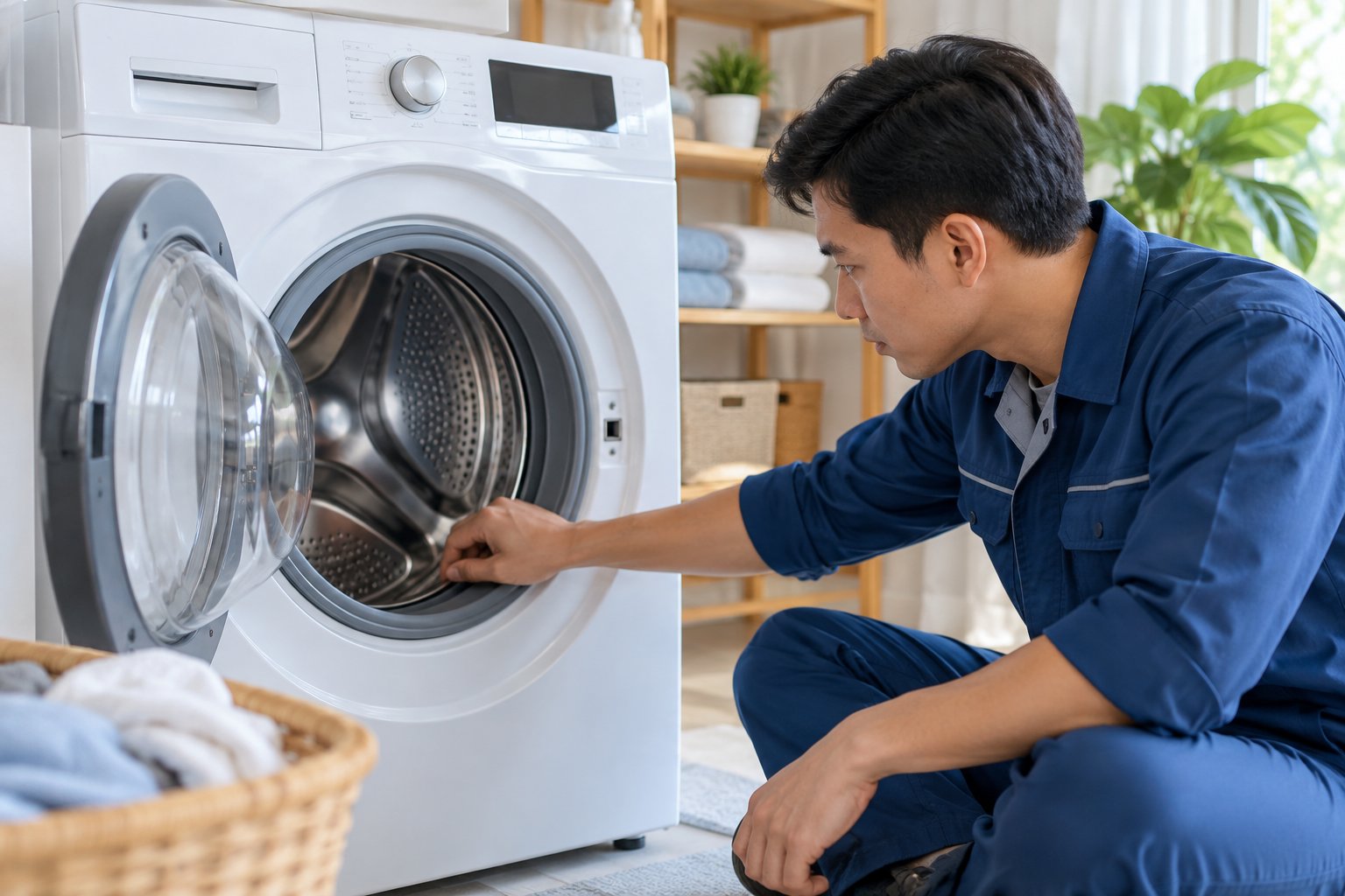 Ảnh minh hoạ: Máy giặt không quay lồng: Kiểm tra gì trước?