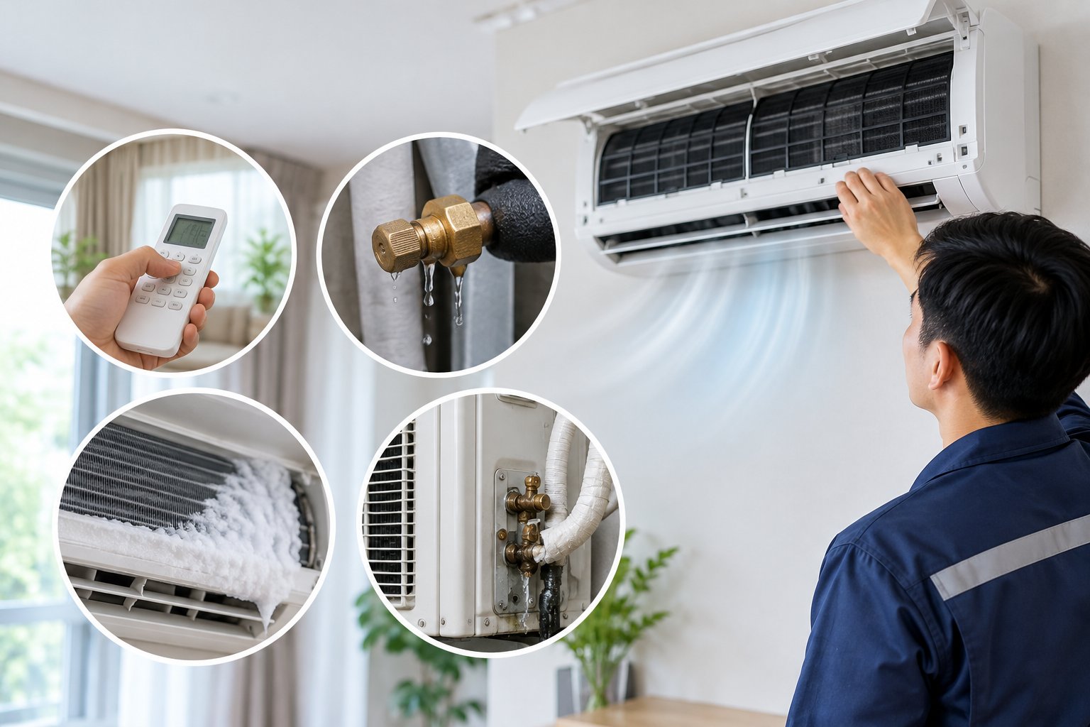 Ảnh minh hoạ: Máy lạnh bị xì gas: Dấu hiệu và cách xử lý