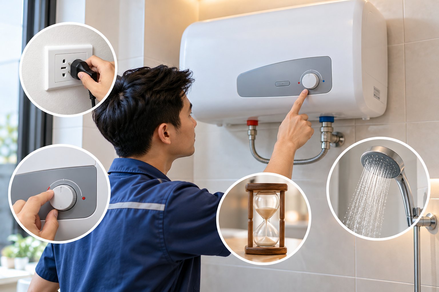 Ảnh minh hoạ: Bình nóng lạnh không nóng: Cách kiểm tra an toàn
