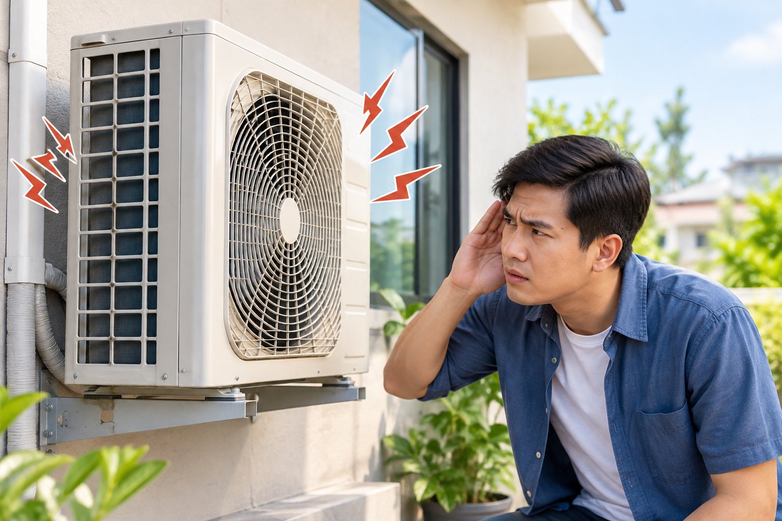 Ảnh minh hoạ: Máy lạnh kêu to bất thường: Cách khoanh vùng lỗi