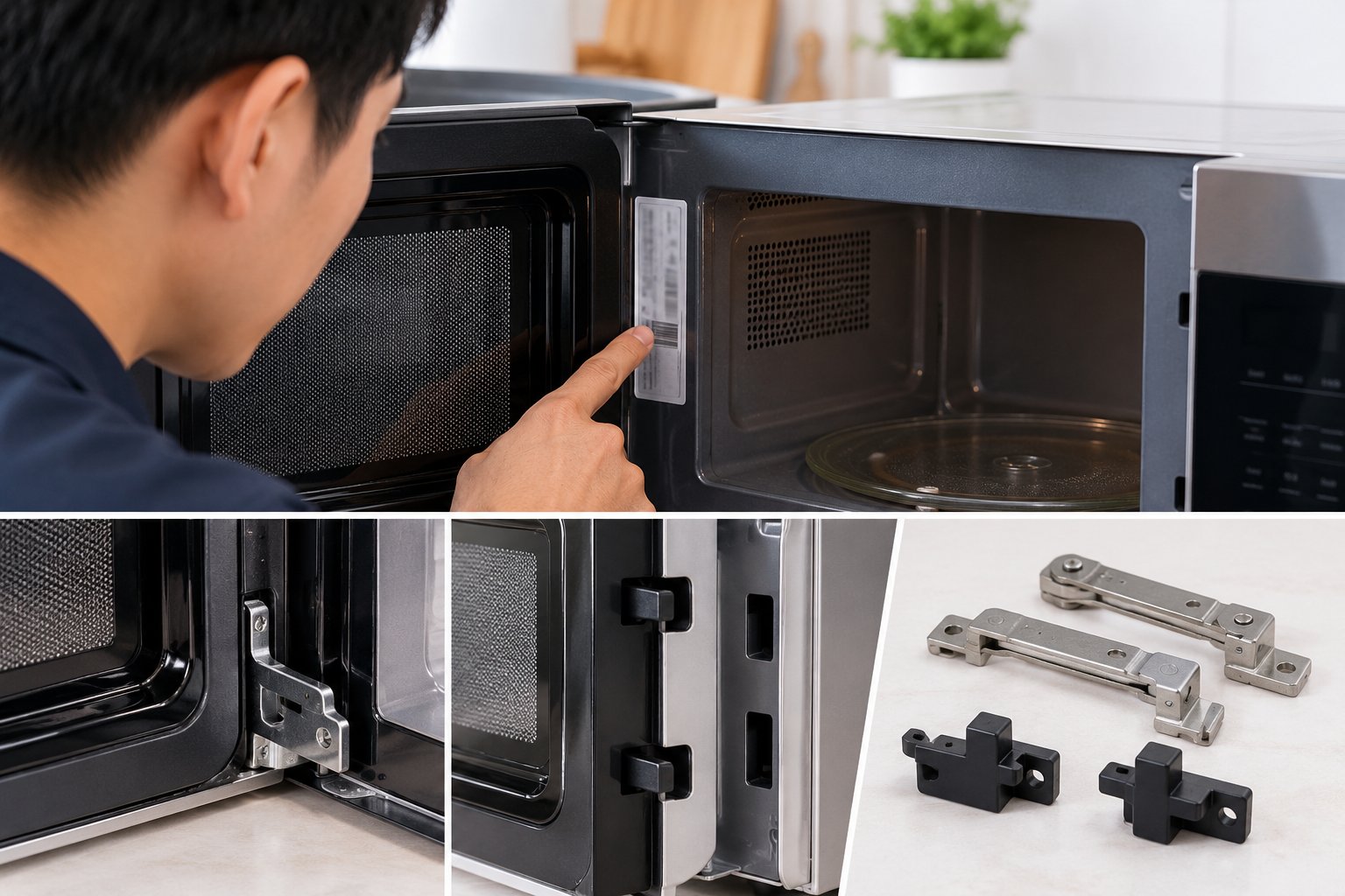 Cửa lò vi sóng không đóng kín: Kiểm tra an toàn 3 Ảnh minh hoạ: Cửa lò vi sóng không đóng kín: Kiểm tra an toàn