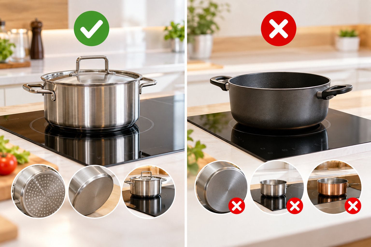 Bếp từ không nhận nồi: Cách kiểm tra và xử lý 2 Ảnh minh hoạ: Bếp từ không nhận nồi: Cách kiểm tra và xử lý