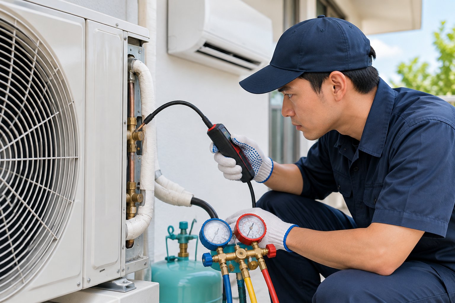 Ảnh minh hoạ: Máy lạnh bị xì gas: Dấu hiệu và cách xử lý