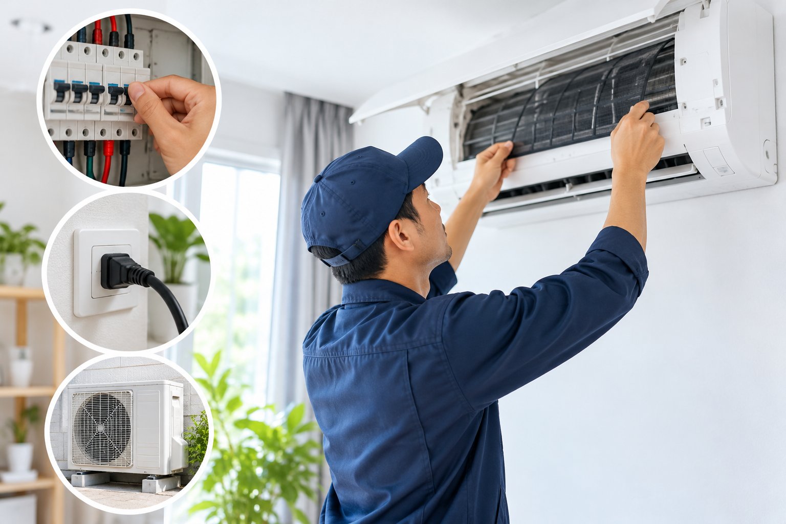 Ảnh minh hoạ: Máy lạnh làm nhảy aptomat: Nguyên nhân, cách xử lý