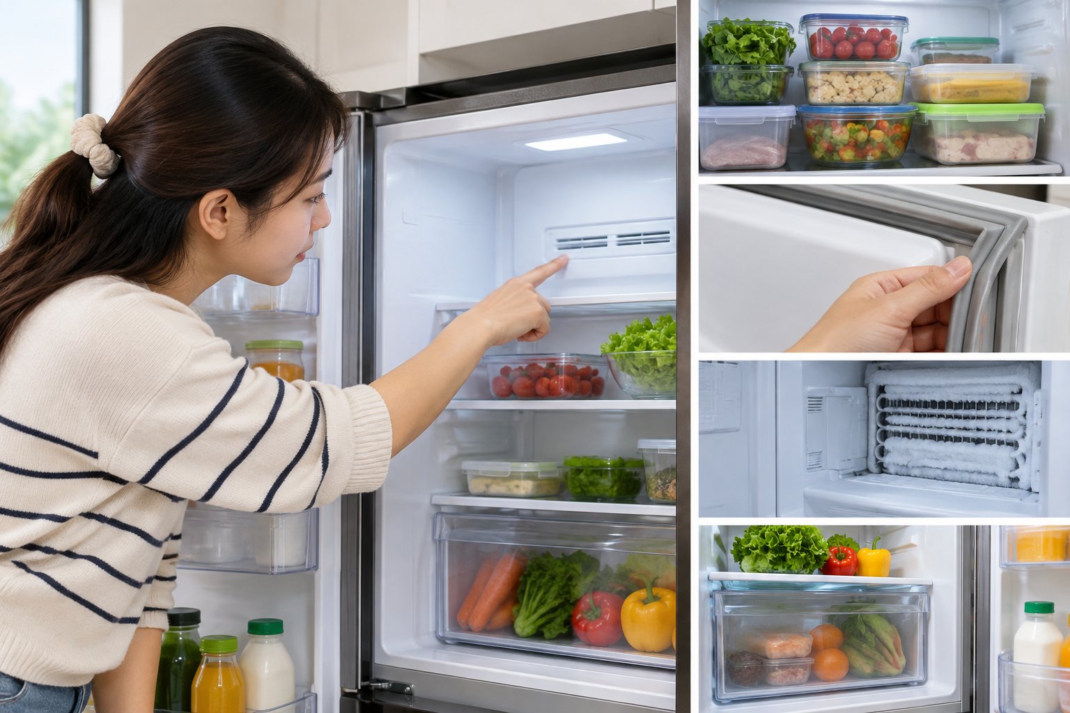 Ngăn đá lạnh nhưng ngăn mát không lạnh: Cách kiểm tra 1 Ảnh minh hoạ: Ngăn đá lạnh nhưng ngăn mát không lạnh: Cách kiểm tra